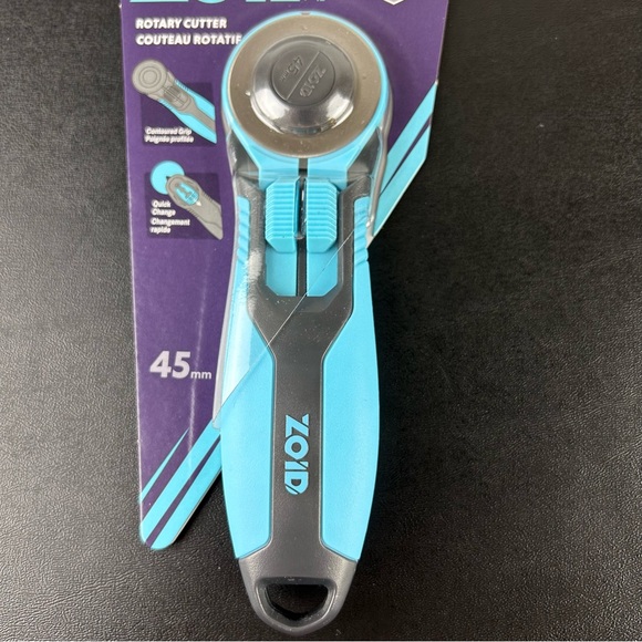 ZOID 45mm Rotary Cutter All Purpose Fabric Cutter Tool - Picture 5 of 11